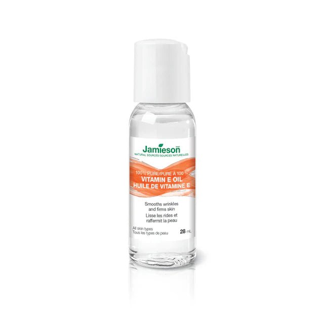 Jamieson provitamina 100% pure vitamin e oil 28ml - Okotoks HC Pharmacy