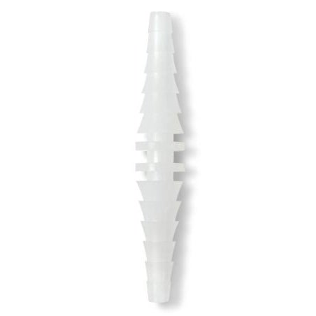 A single translucent white plastic connector or fitting shown vertically against a plain white background. - okotoks hc pharmacy