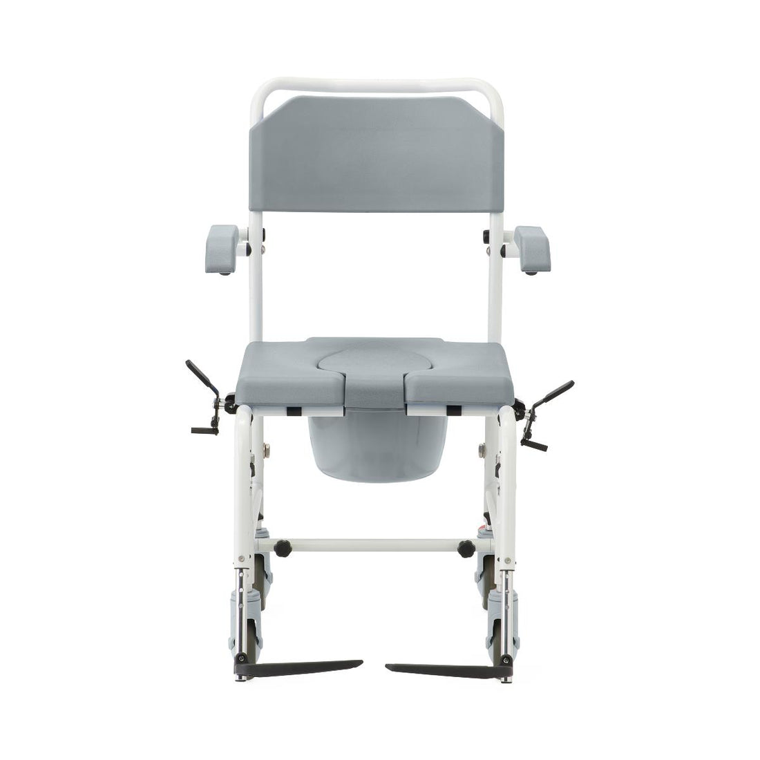 Medline Aluminum Shower Commode Transport Chair - okotoks hc pharmacy