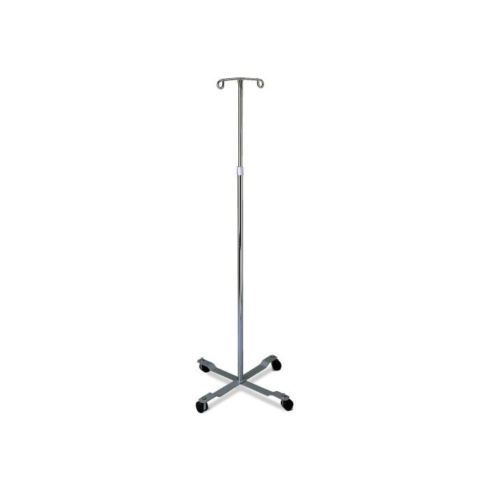 Metal stand with a pole on a white background - okotoks hc pharmacy
