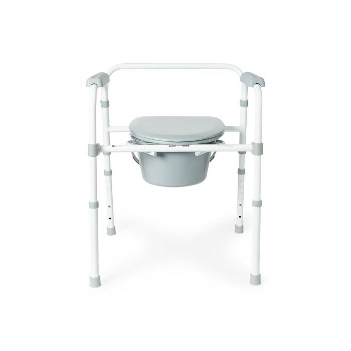 Medical commode chair on a white background - okotoks hc pharmacy