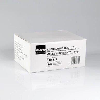 MedPro Sterile Lubricating Gel 144 Pouches 118-311 - Okotoks HC Pharmacy