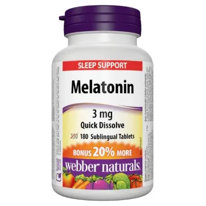 Melatonin Quick Dissolve 3MG TB 180 - #shop_name