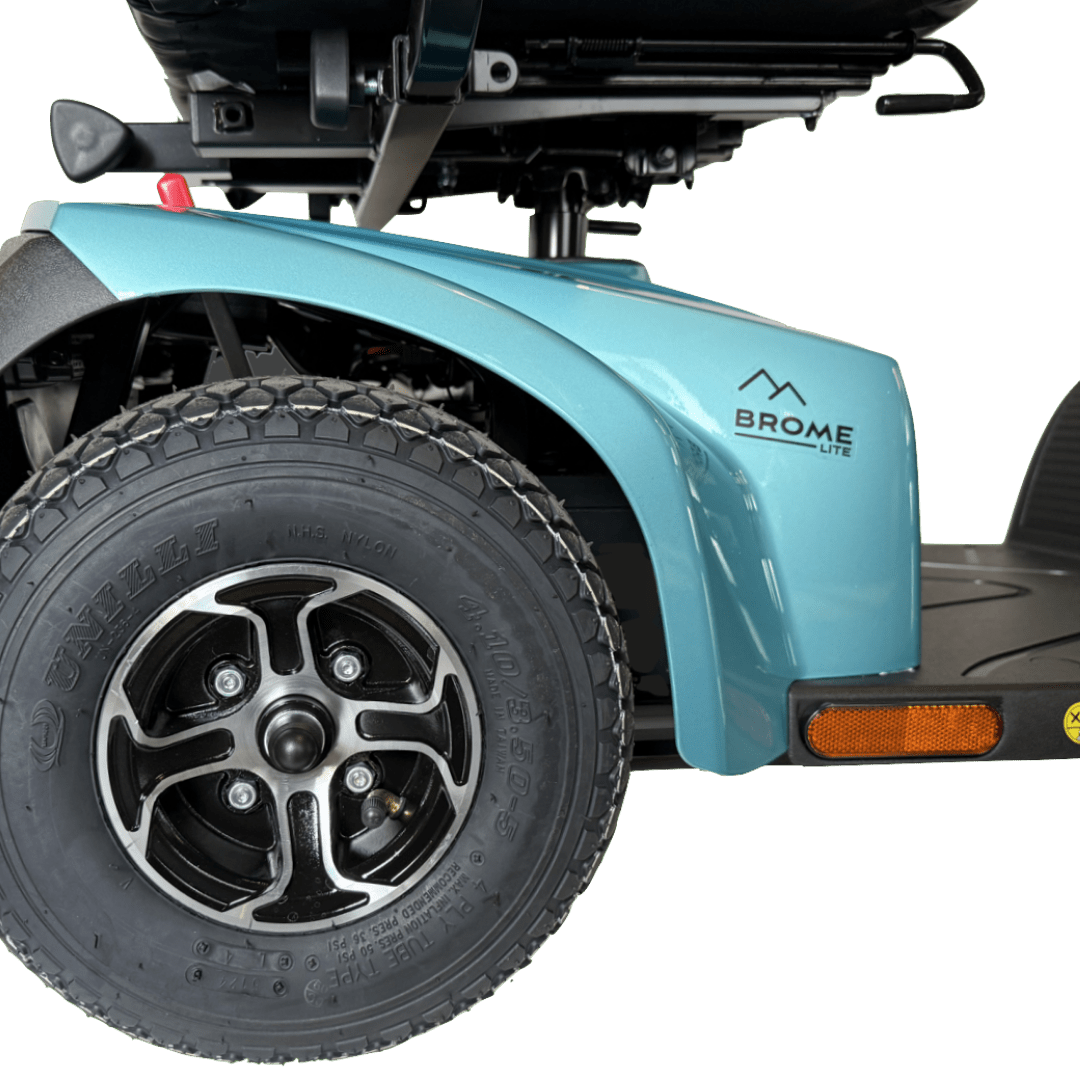 MOVO Brome Lite 4 Wheel Mobility Scooter - Turquoise - okotoks hc pharmacy