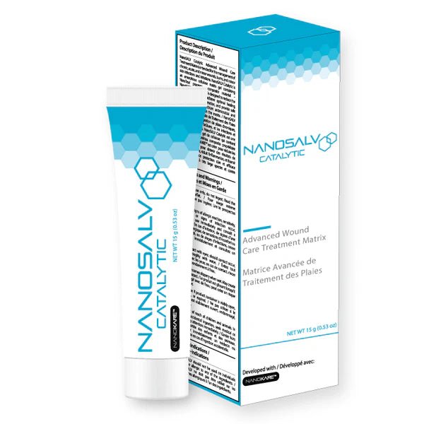 NanoSALV Catalytic Advanced Wound Care Treatment Matrix 15g - Okotoks HC Pharmacy