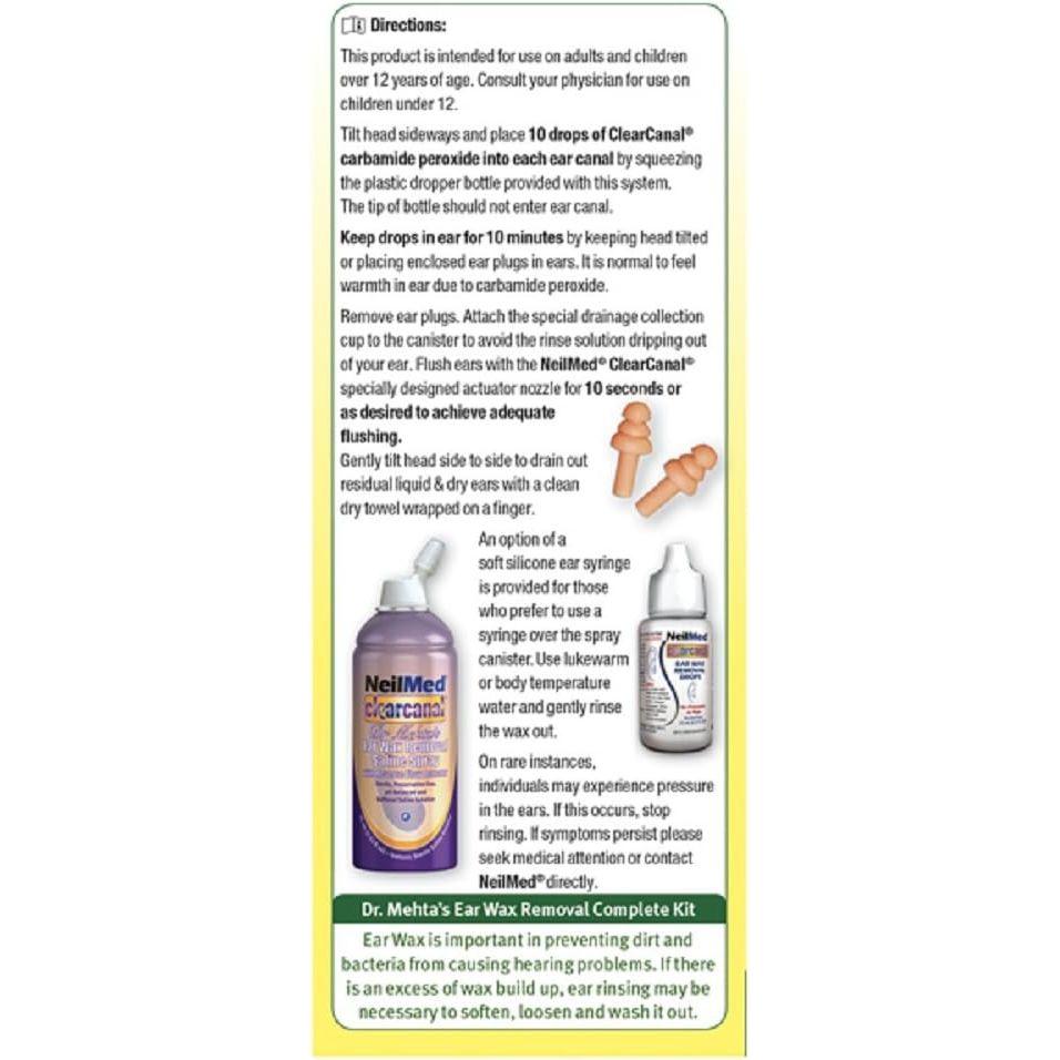 NeilMed Earwax Removal Clear Canal Complete Kit - #shop_name