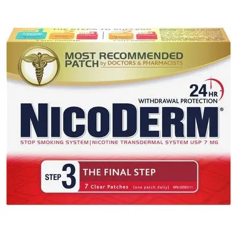 Nicoderm Step 3 Patch Clear 7MG 7 - #shop_name