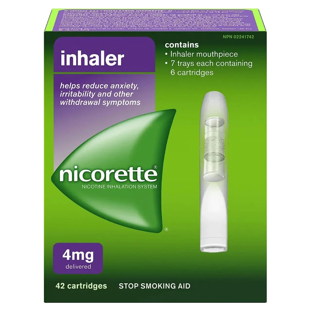 Nicorette Inhaler 4MG+REF 42 - #shop_name