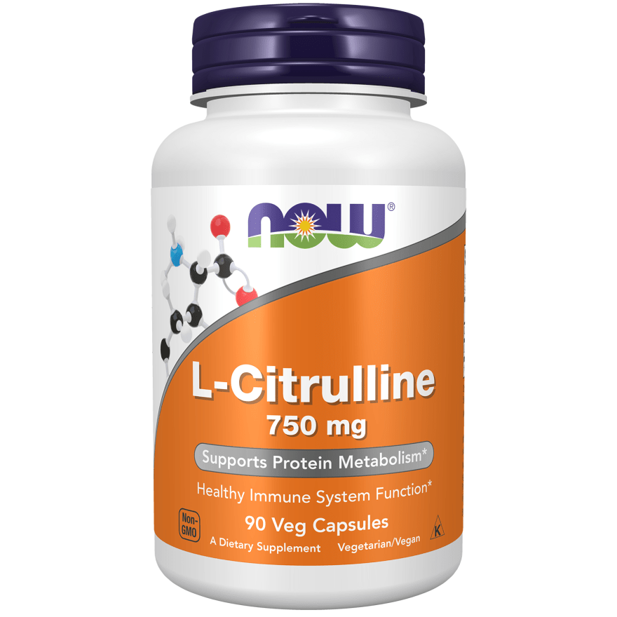 Now L-citrilline 750 mg 90 caps - Okotoks HC Pharmacy
