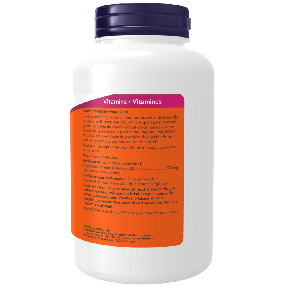 Vitamin supplement container with purple lid and orange label on a white background - okotoks hc pharmacy