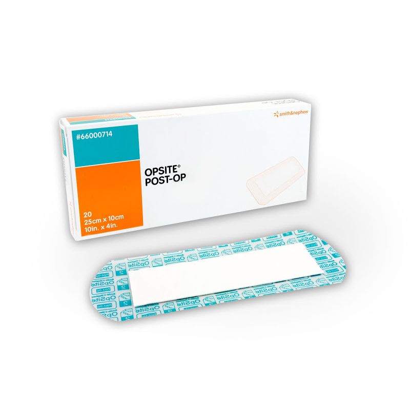 Opsite Post-Op bandage packaging on a white background - okotoks hc pharmacy