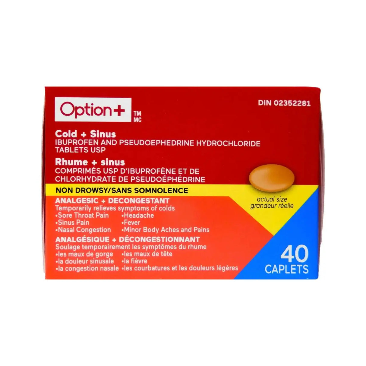 Option+ Cold & Sinus CPLT 40 - #shop_name