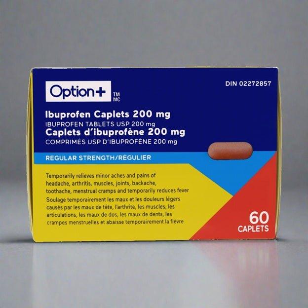 Option+ Ibuprofen Caplets USP 200mg 24 - #shop_name