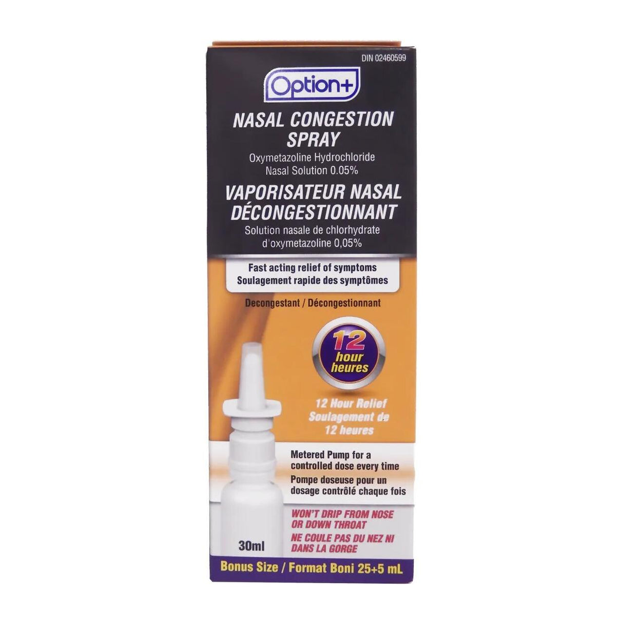 Option+ Nasal Congestion Spray 30ML - #shop_name