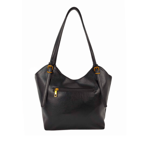 Black handbag on a white background - okotoks hc pharmacy