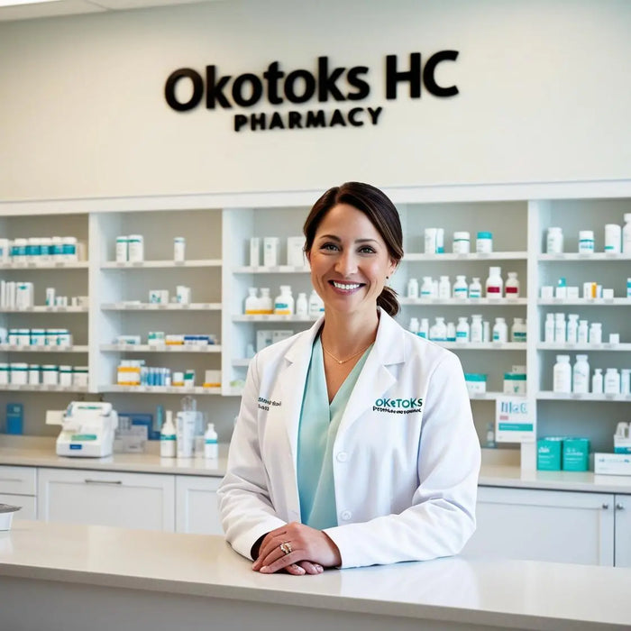 pharmacy clinical services at Okotoks HC Pharmacy.