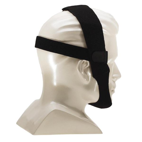 Black headband on a mannequin head against a white background - okotoks hc pharmacy