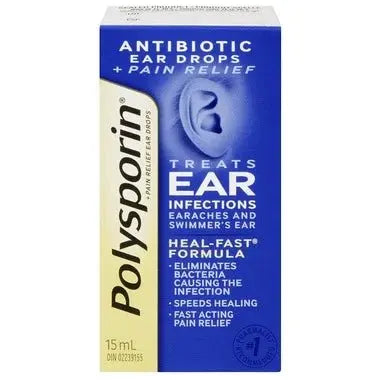 Polysporin Antibiotic Ear Drop 15ML - #shop_name