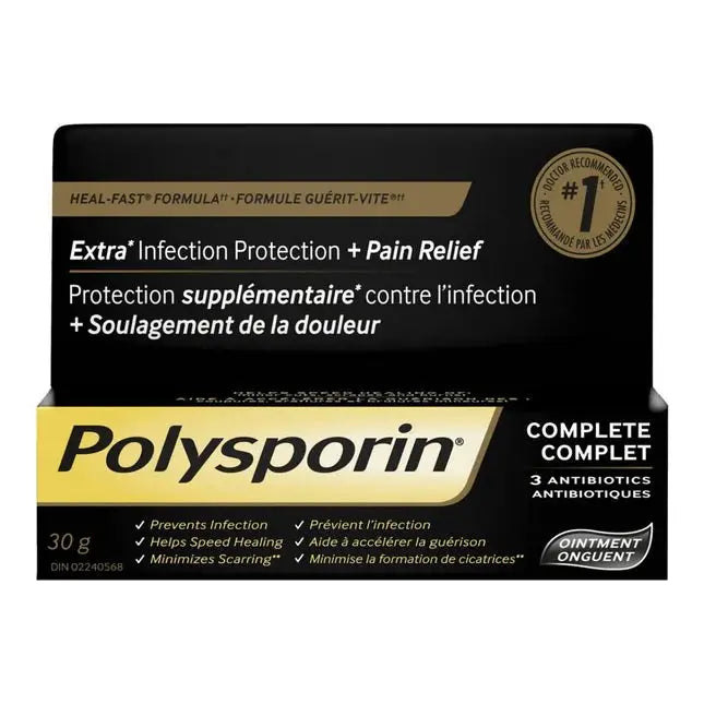 Polysporin Complete Antibiotic Ointment 15G - #shop_name