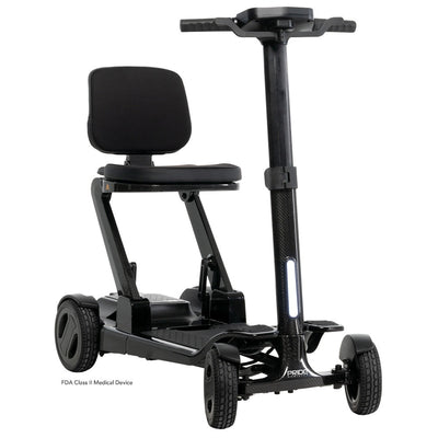 Pride Go Go Carbon Travel Mobility Foldable 4 Wheel Scooter - Okotoks HC Pharmacy