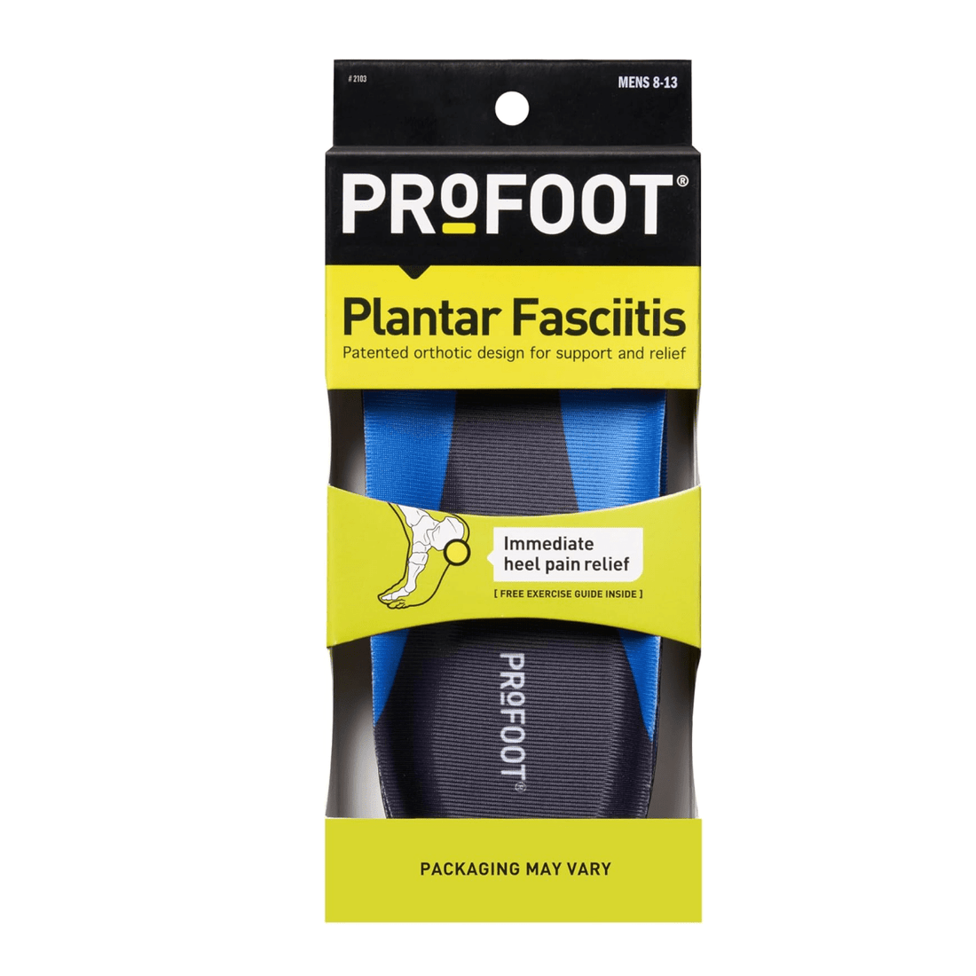 ProFoot plantar fasciitis support packaging on a white background - okotoks hc pharmacy