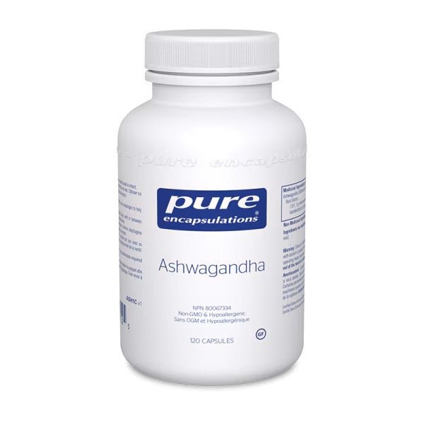 Pure Encapsulations Ashwagandha – 120 Capsules - Okotoks HC Pharmacy