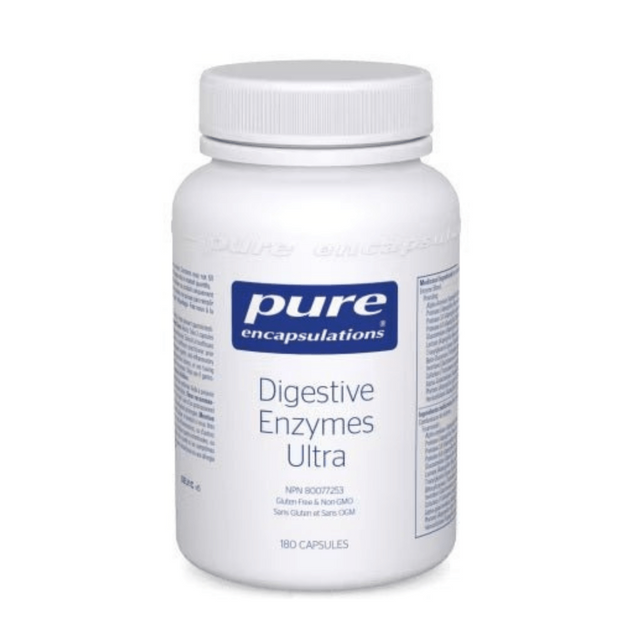 PURE Encapsulations Digestive Enzymes Ultra – 180 Capsules - Okotoks HC Pharmacy