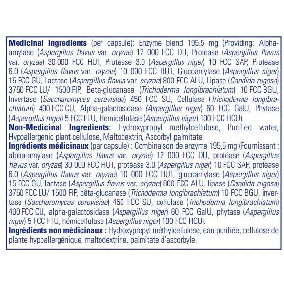 Pure Encapsulations Digestive Enzymes Ultra – 180 Capsules - Okotoks HC Pharmacy