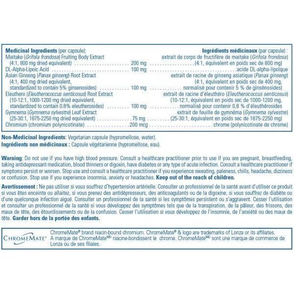 Pure Encapsulations Glucose Support Formula – 60 Capsules - Okotoks HC Pharmacy