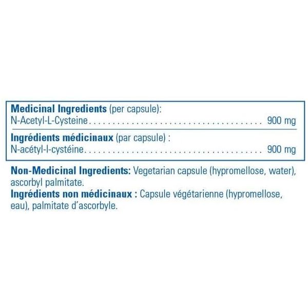 Pure Encapsulations NAC 900 mg – 120 Capsules - Okotoks HC Pharmacy