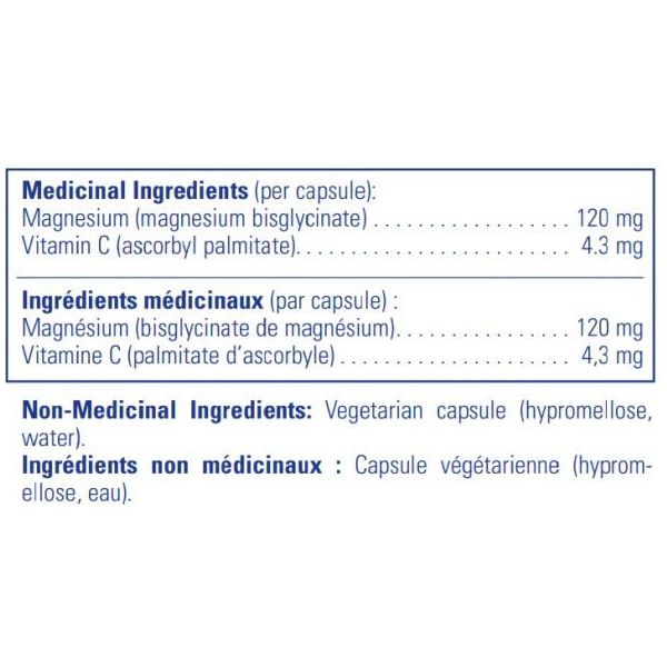 PURE Magnesium Glycinate 180 capsules - Okotoks HC Pharmacy