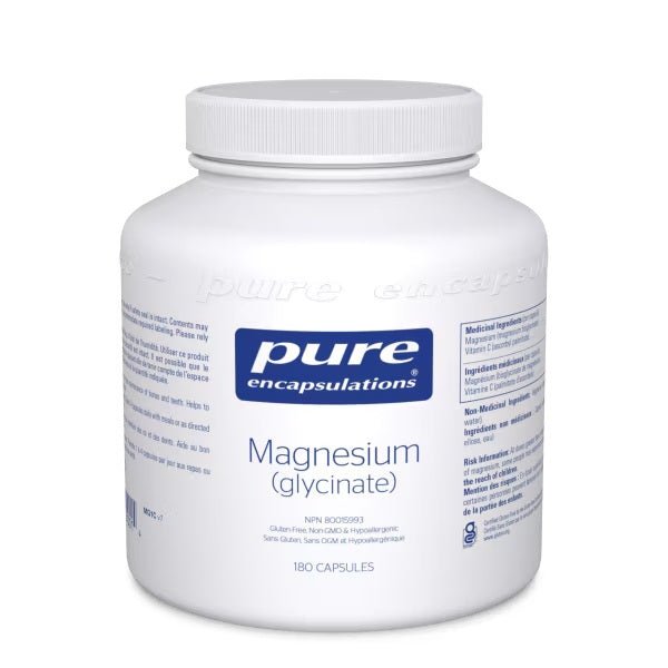PURE Magnesium Glycinate 180 capsules - Okotoks HC Pharmacy