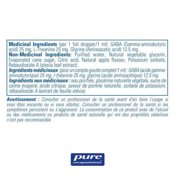 PURE Tranquility Liquid 116ML - Okotoks HC Pharmacy