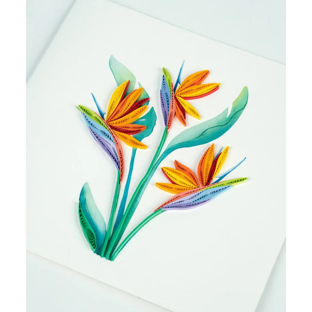 Colorful paper flower art on a white background - okotoks hc pharmacy