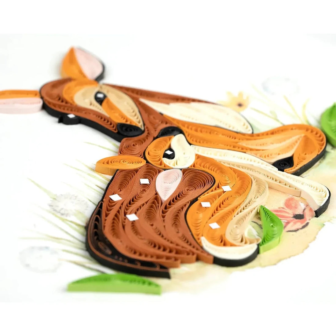 Quilled Doe and Fawn Greeting Card - okotoks hc pharmacy