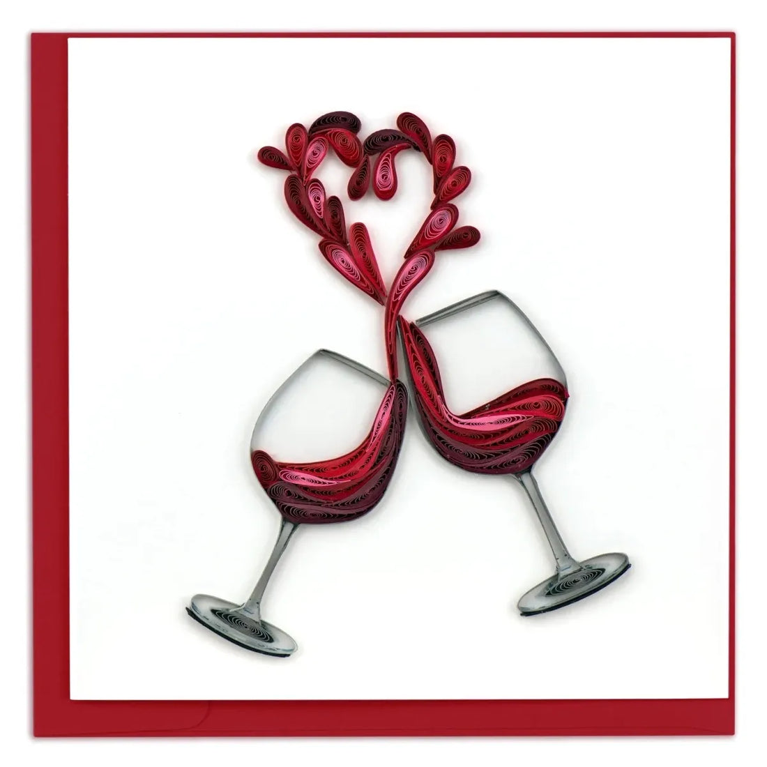 Quilled Toast to Love Greeting Card - okotoks hc pharmacy