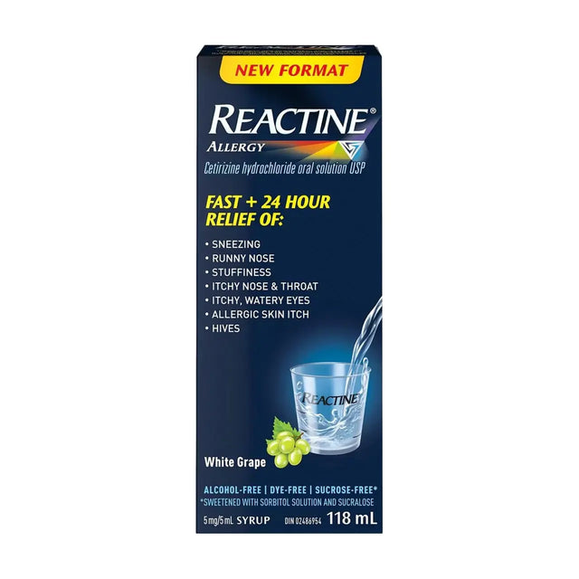 Reactine Allergy Liquid 118ML - #shop_name