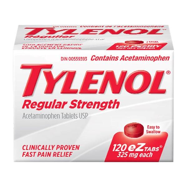 Tylenol Regular EZ Tablets 325MG - #shop_name
