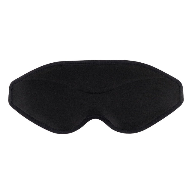 Black sleep mask on a white background - okotoks hc pharmacy