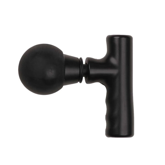 Black massage gun on a white background - okotoks hc pharmacy