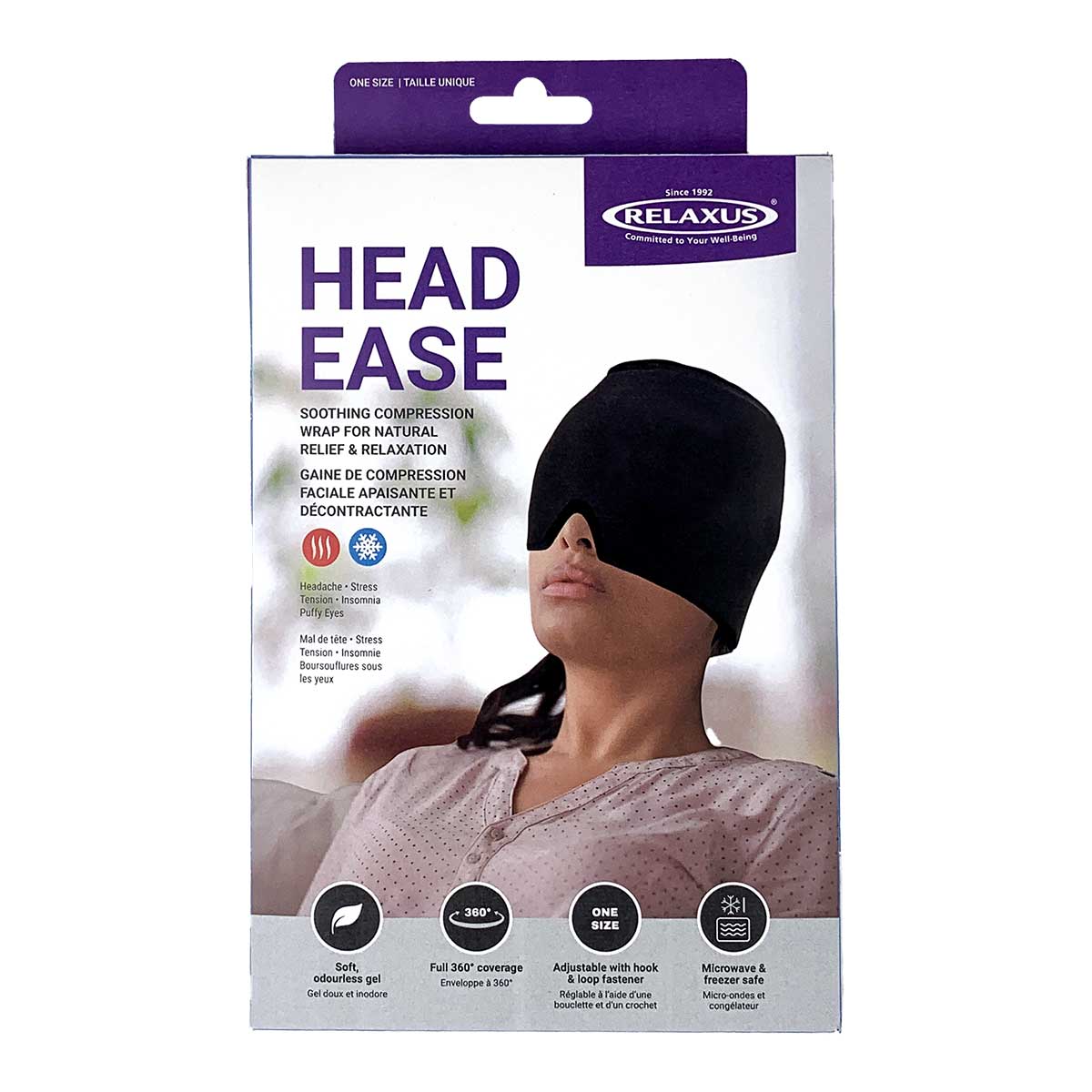 relaxus head ease migraine relief cap - Okotoks HC Pharmacy