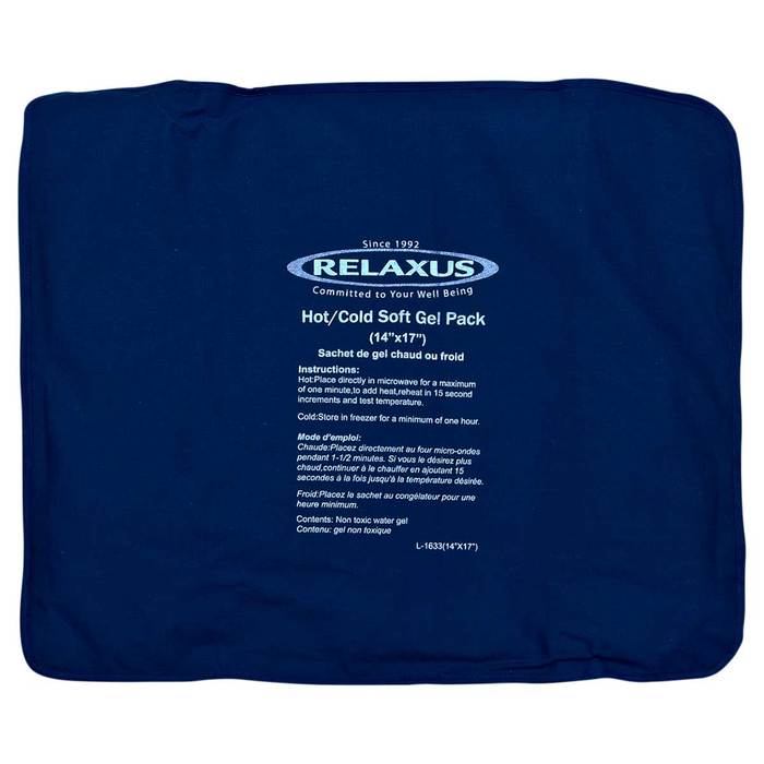 Relaxus hot cold soft gel pack 14x17 - Okotoks HC Pharmacy