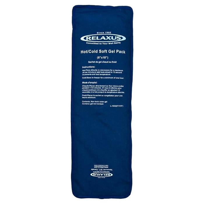 Relaxus hot cold soft gel pack 6x18 - Okotoks HC Pharmacy