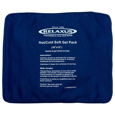 Relaxus hot cold soft gel pack 10x12 - Okotoks HC Pharmacy