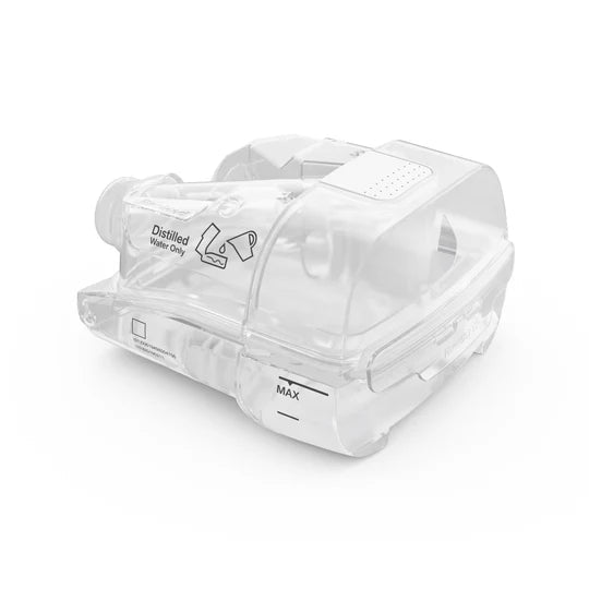 Clear humidifier on a white background - okotoks hc pharmacy