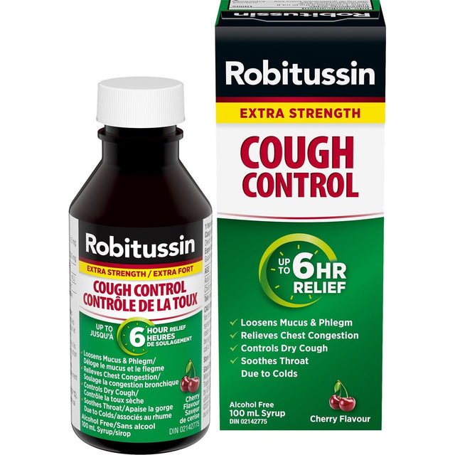 Robitussin Cough Contol DM Extra Strength 100ML - #shop_name