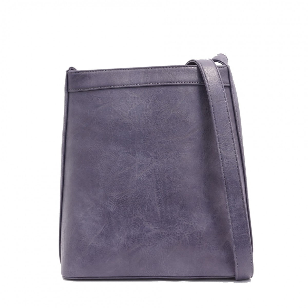 Purple leather crossbody bag on a white background - okotoks hc pharmacy