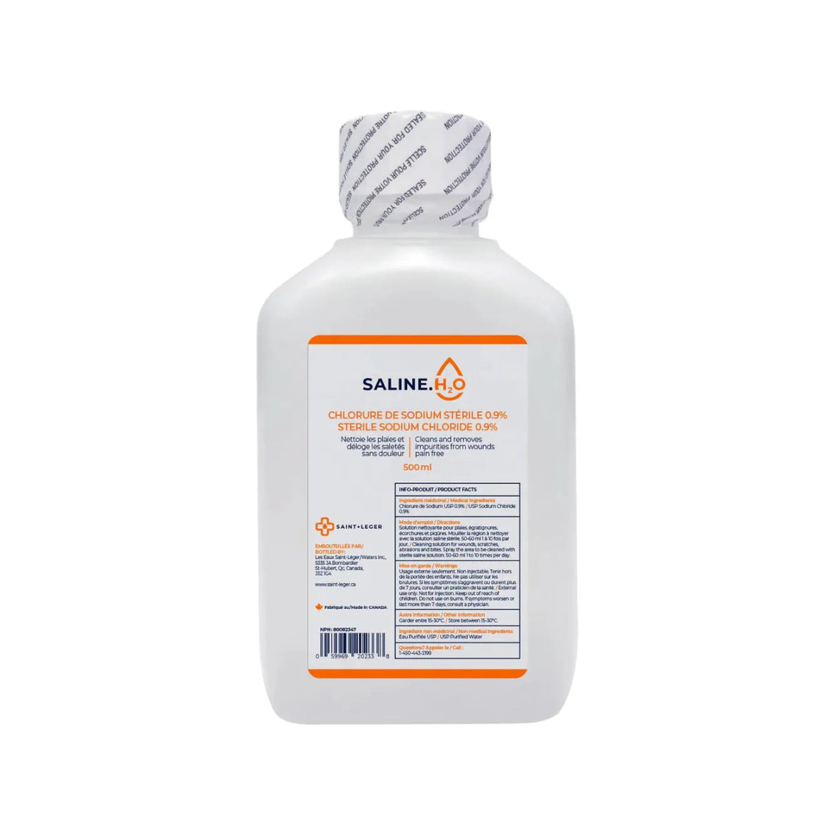 Saint-leger sterile sodium chloride 0.9% - Okotoks HC Pharmacy