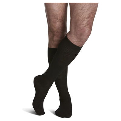 Sigvaris Mens Casual Cotton Knee High Compression 15 - 20mmHg - #shop_name