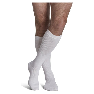 Sigvaris Mens Casual Cotton Knee High Compression 15 - 20mmHg - #shop_name